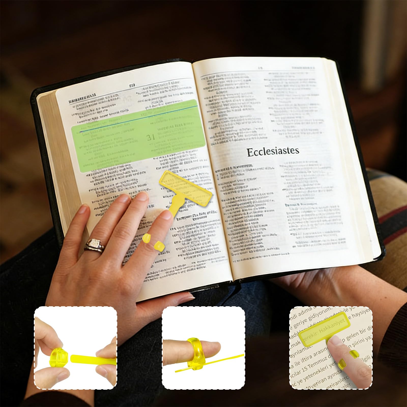 10 Righelli Di Lettura Duo-colore Sovrapponibili – Aiuto Per Dislessia E Affaticamento Visivo