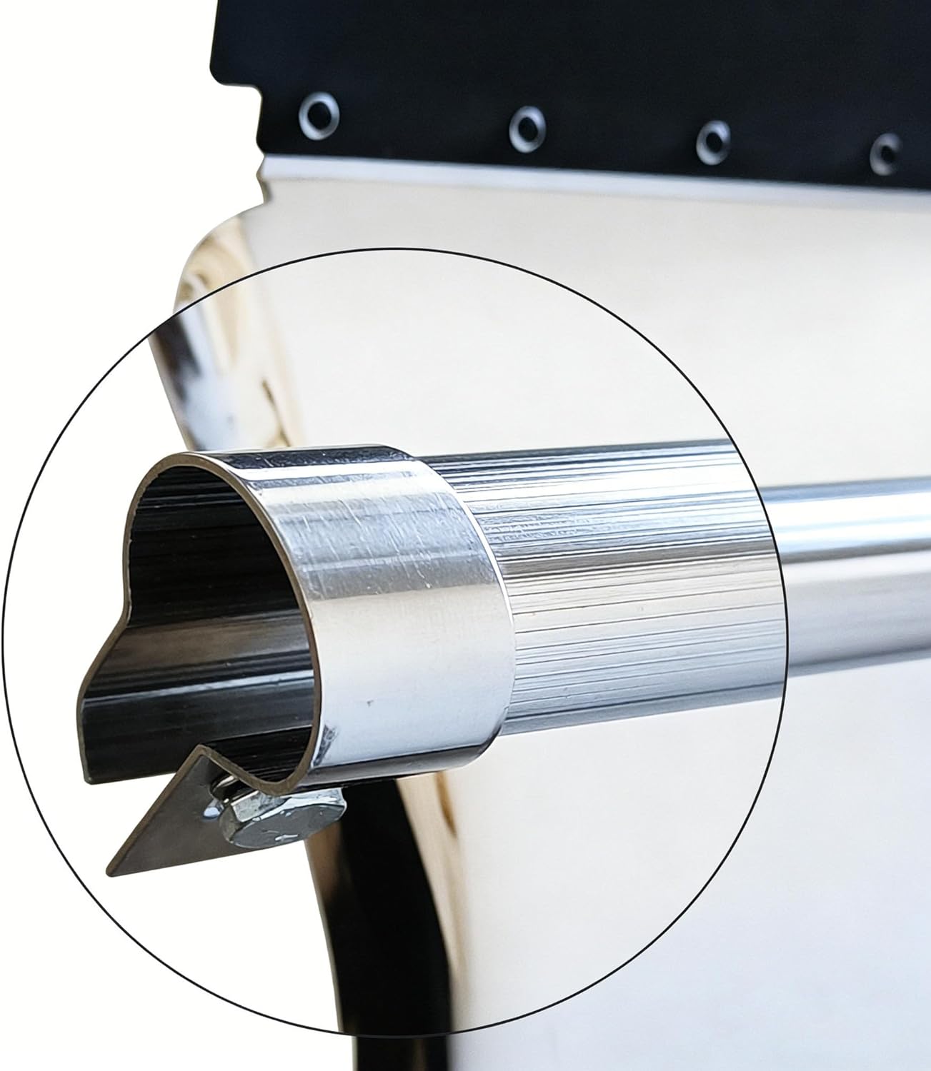 24" x 24" Stainless Steel Quarter Fenders for Semi Trucks Fenders with Mounting Hardware