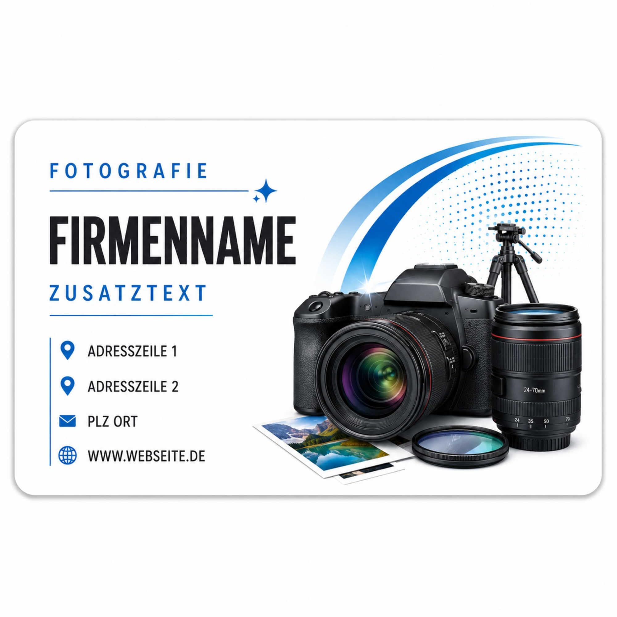 Visitenkarten erstellen - 1000 Stück - Fotografie - beidseitig