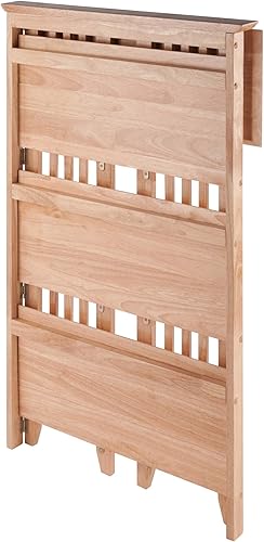 Miniatura 16 de Winsome Mission - Estantería de madera de haya de 4 niveles, natural