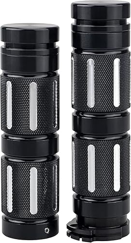 Miniatura 3 de XMMT Motocicleta CNC Billet 1 "Agarraderas de mano para Harley Touring Dyna Softail Sportster XL883 1200