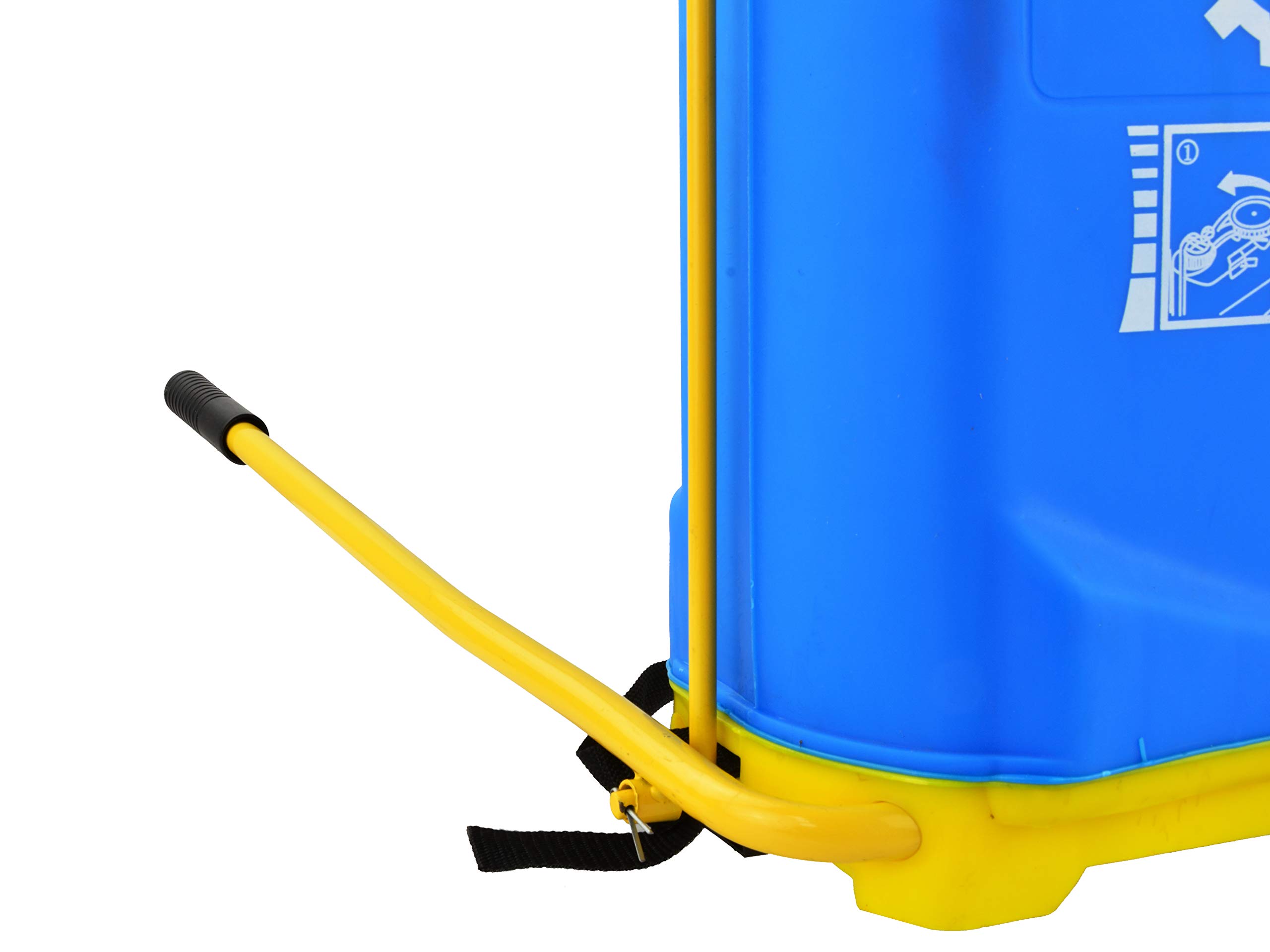 BSD Spruzzatore Giardino - Spruzzatore a Pressione a Spalla, Pompa Irroratrice a Zaino - 16L