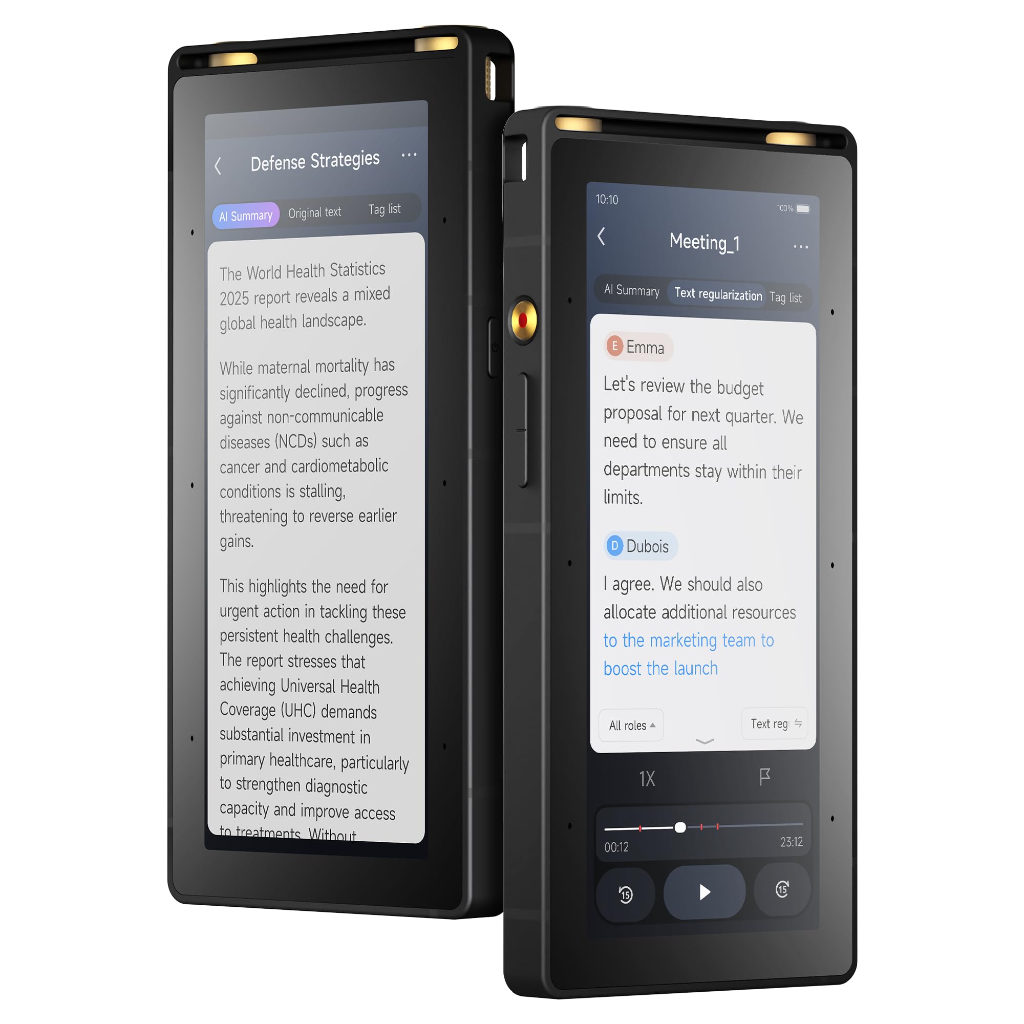 Amazon.co.jp: iFLYTEK S6 ボイスレコーダー : 楽器・音響機器