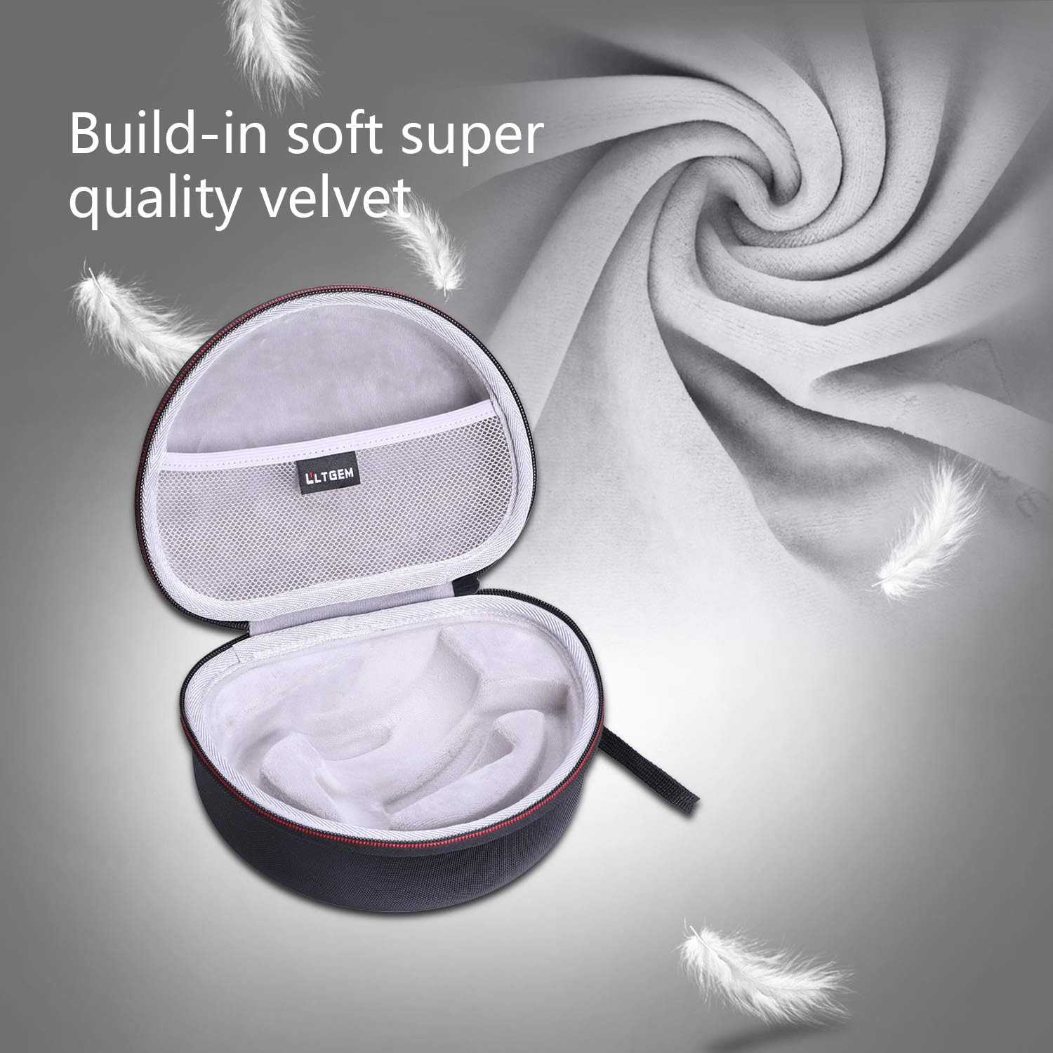 Headphone Case Compatible with Sennheiser Consumer Audio HD 400S / 450BT / 350BT / 450SE Around Ear Headphone, Case Only - Image 3