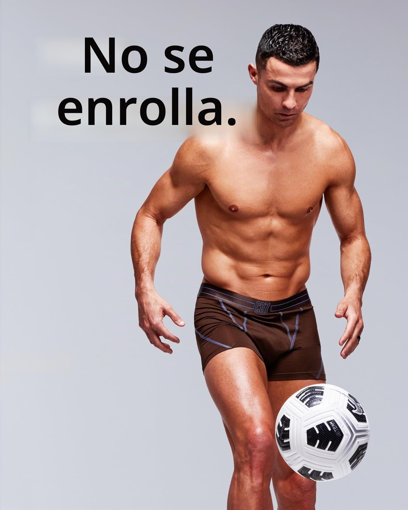 CR7 Cristiano Ronaldo Cr7 Cristiano Ronaldo Baadores Ajustados para Hombre, Paquete de 5 Boxers Hombre (Pack de 5)