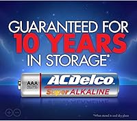 Vista 4 de ACDelco 100 pilas AAA y AA Máxima potencia súper alcalina