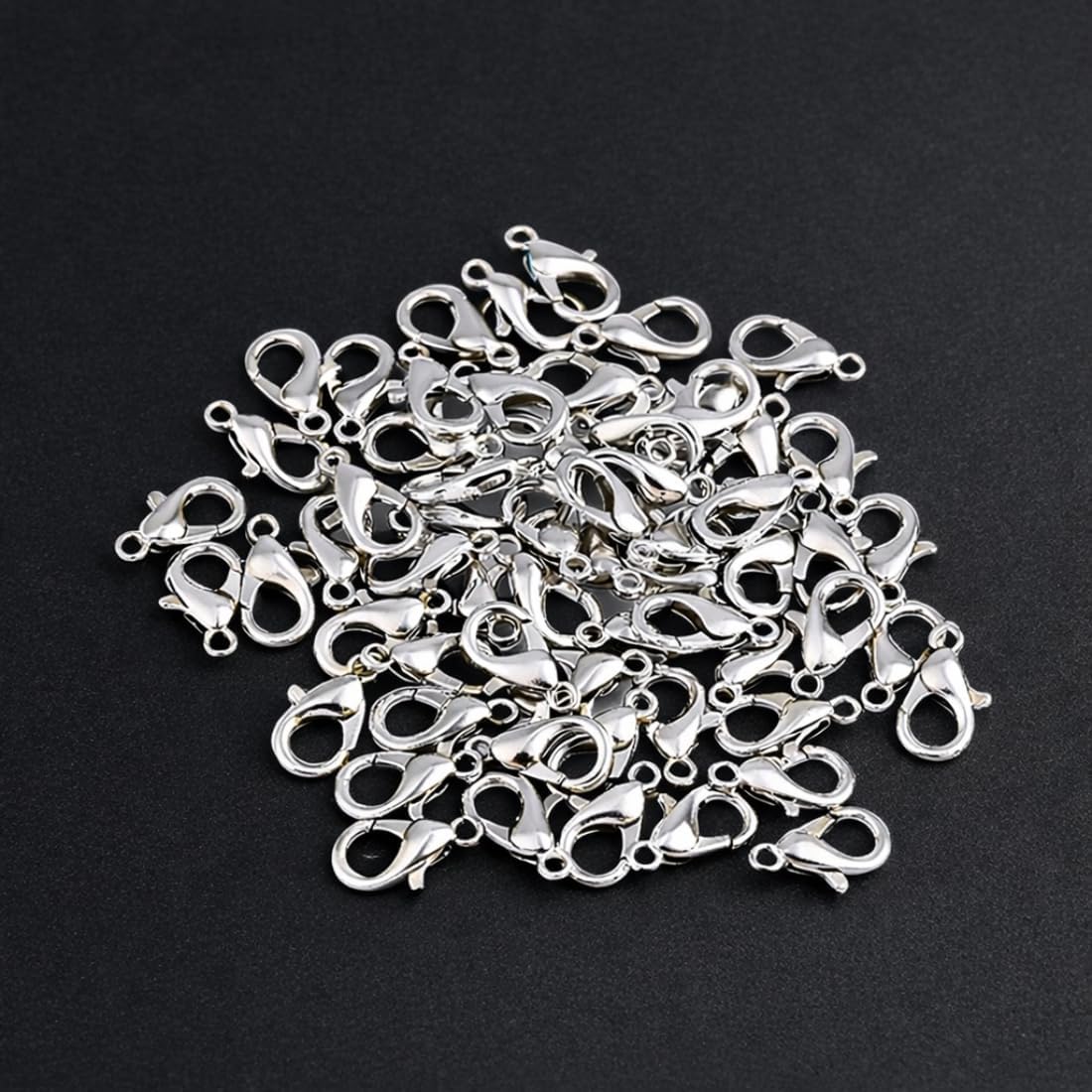 NEOBABY Lobster Clasps Claw Hooks and Jump Rings for Jewellery
