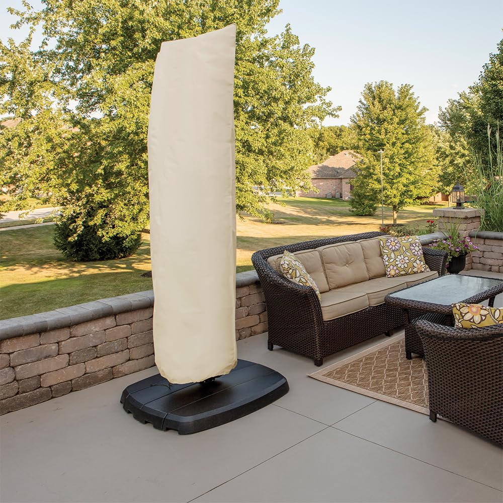 b&q patio umbrella Amazon.com: Mr. Bar-B-Q Taupe Offset Patio Umbrella Cover 07841BBGD (30