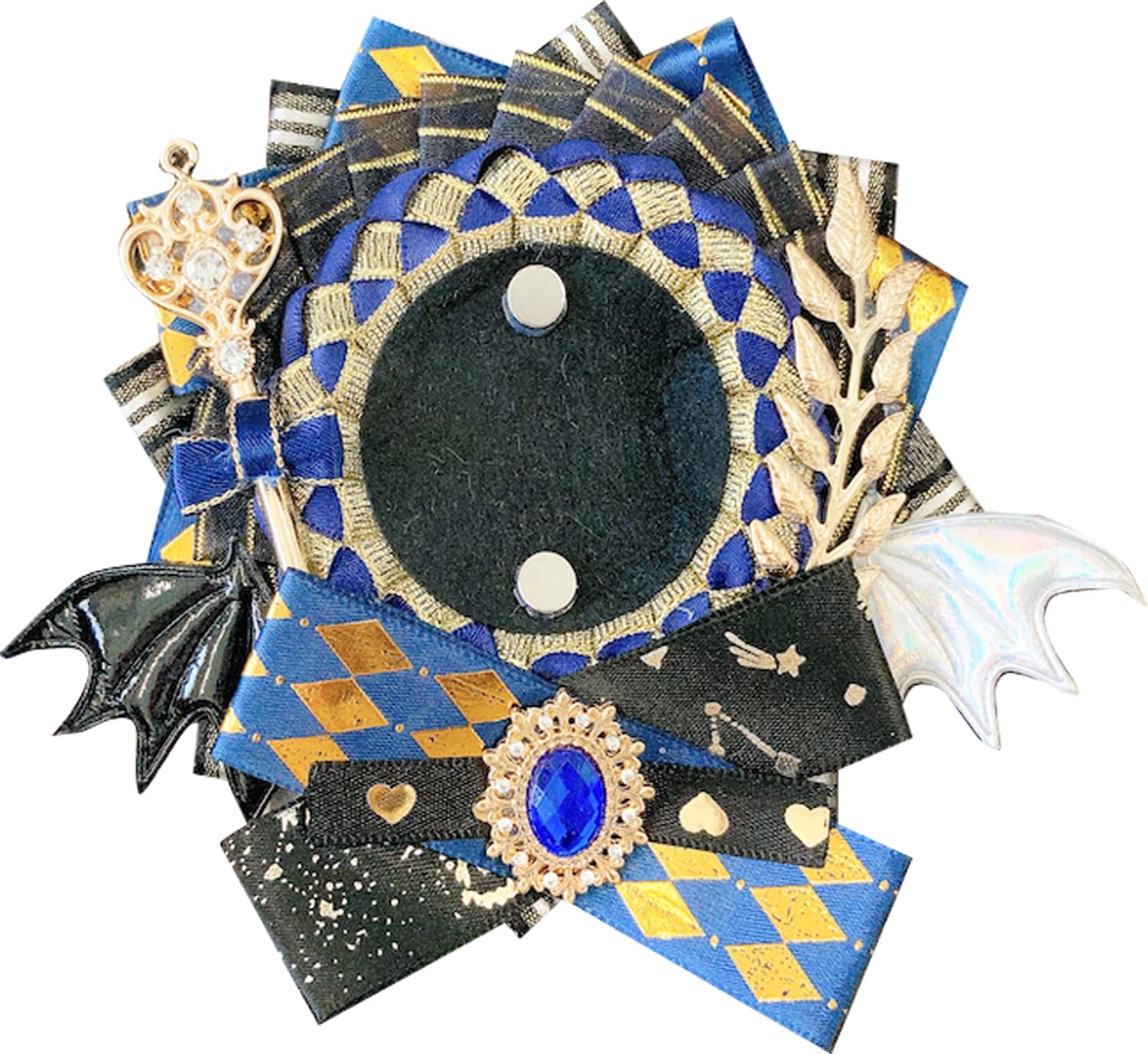 Amazon | 缶バッジ用 痛ロゼット羽付きロゼット 悪魔 57mm 58mm 痛