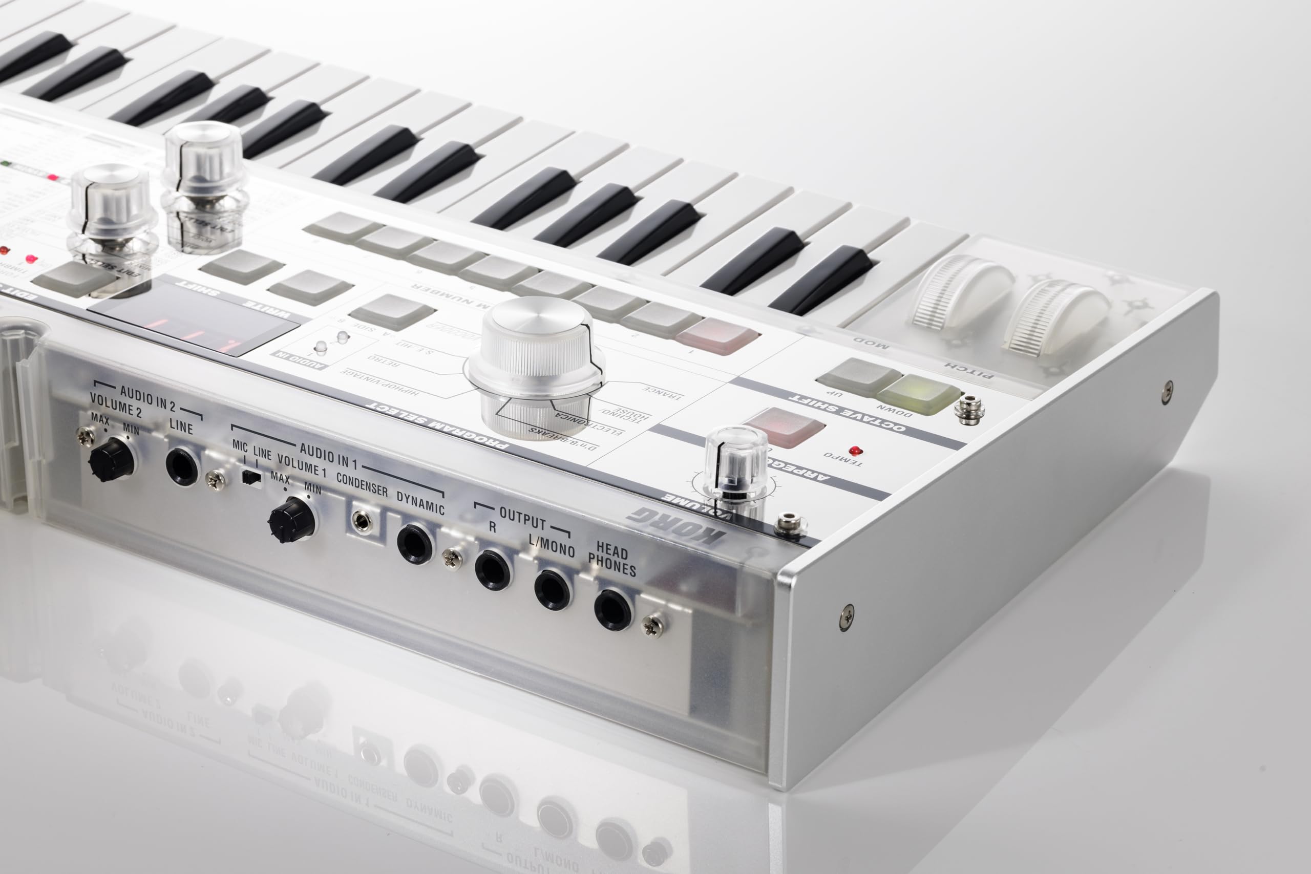 Korg - MicroKORG Crystal - 37 Key Synthétiseur à modélisation analogique avec Vocoder - Édition limitée