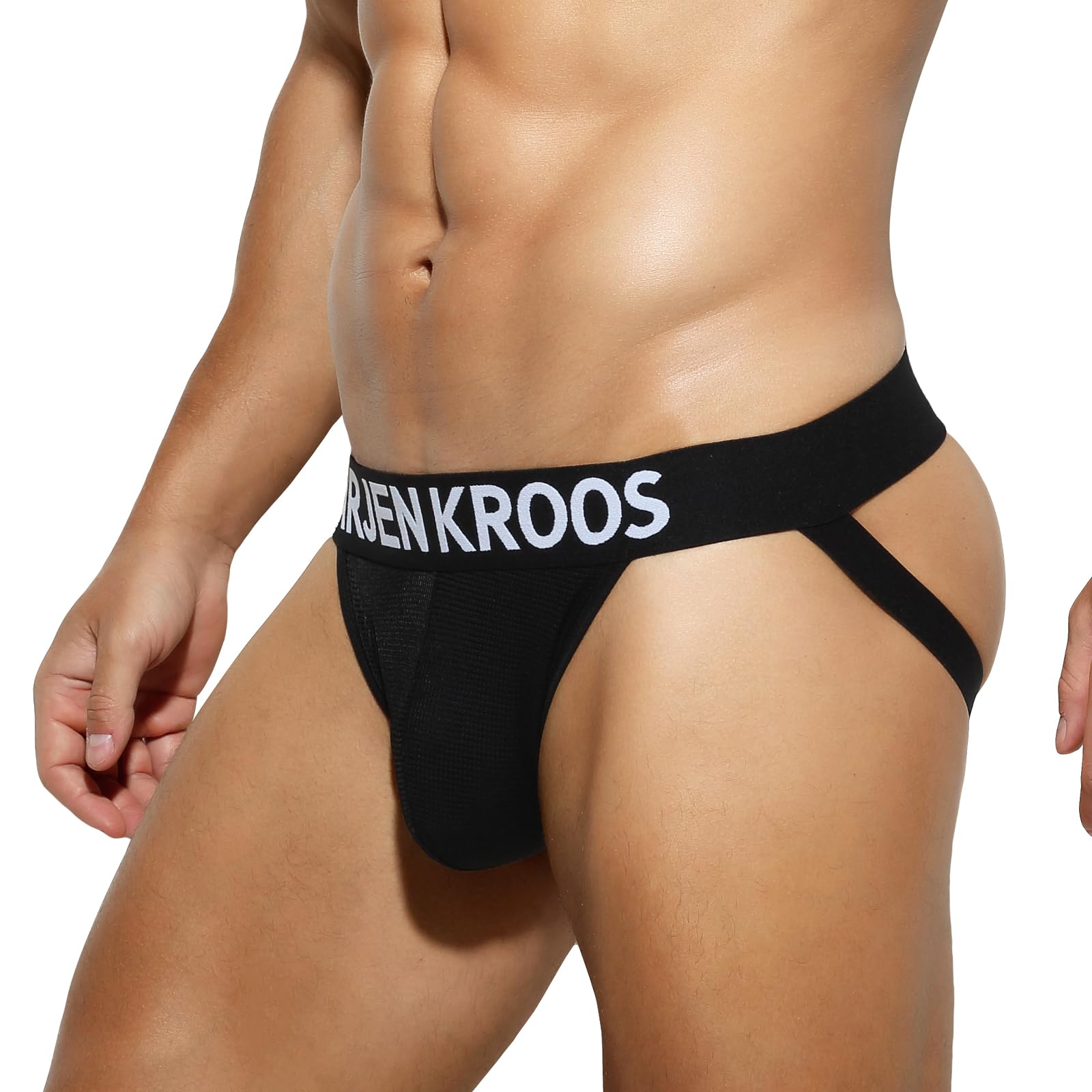Casey Kevin Jockstrap Męskie stringi oddychające figi sportowe stringi seksowne męskie stringi z zawieszeniem bielizna