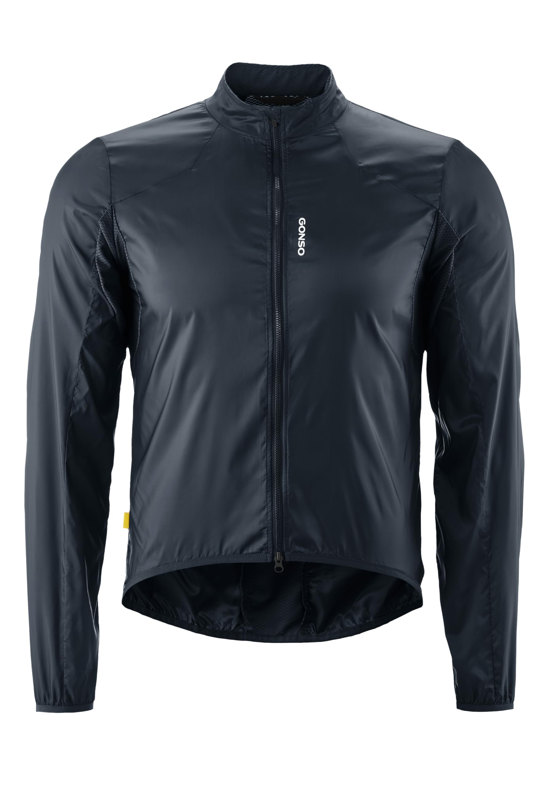 Gonso Road Jacket Wind M Men's Cycling Jacket, Lightweight, windproof windbreaker & running jacket for gravel, road bike & running, breathable jacket with reflectors