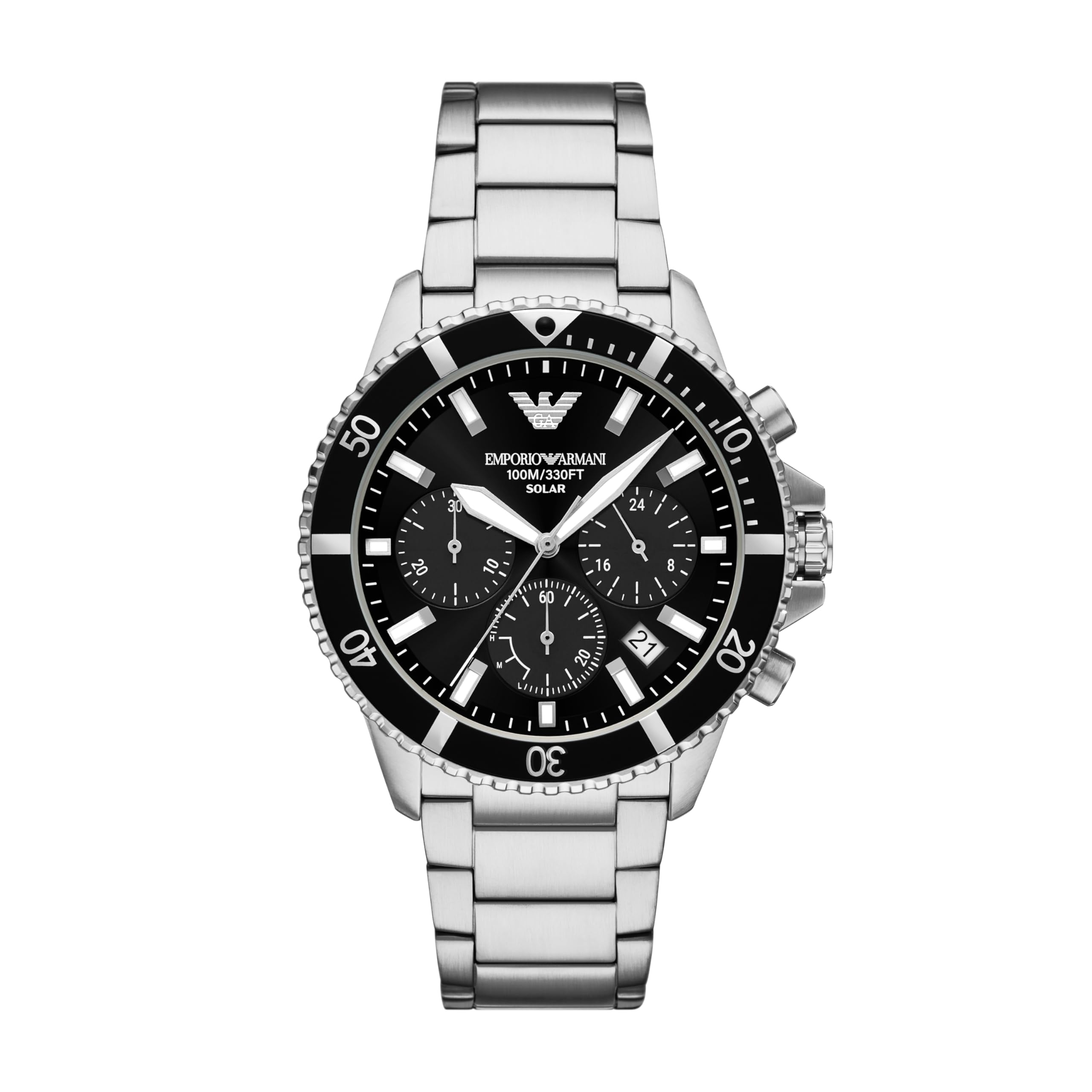 Amazon.co.jp: Emporio Armani メンズ ワールドエクスプローラー 