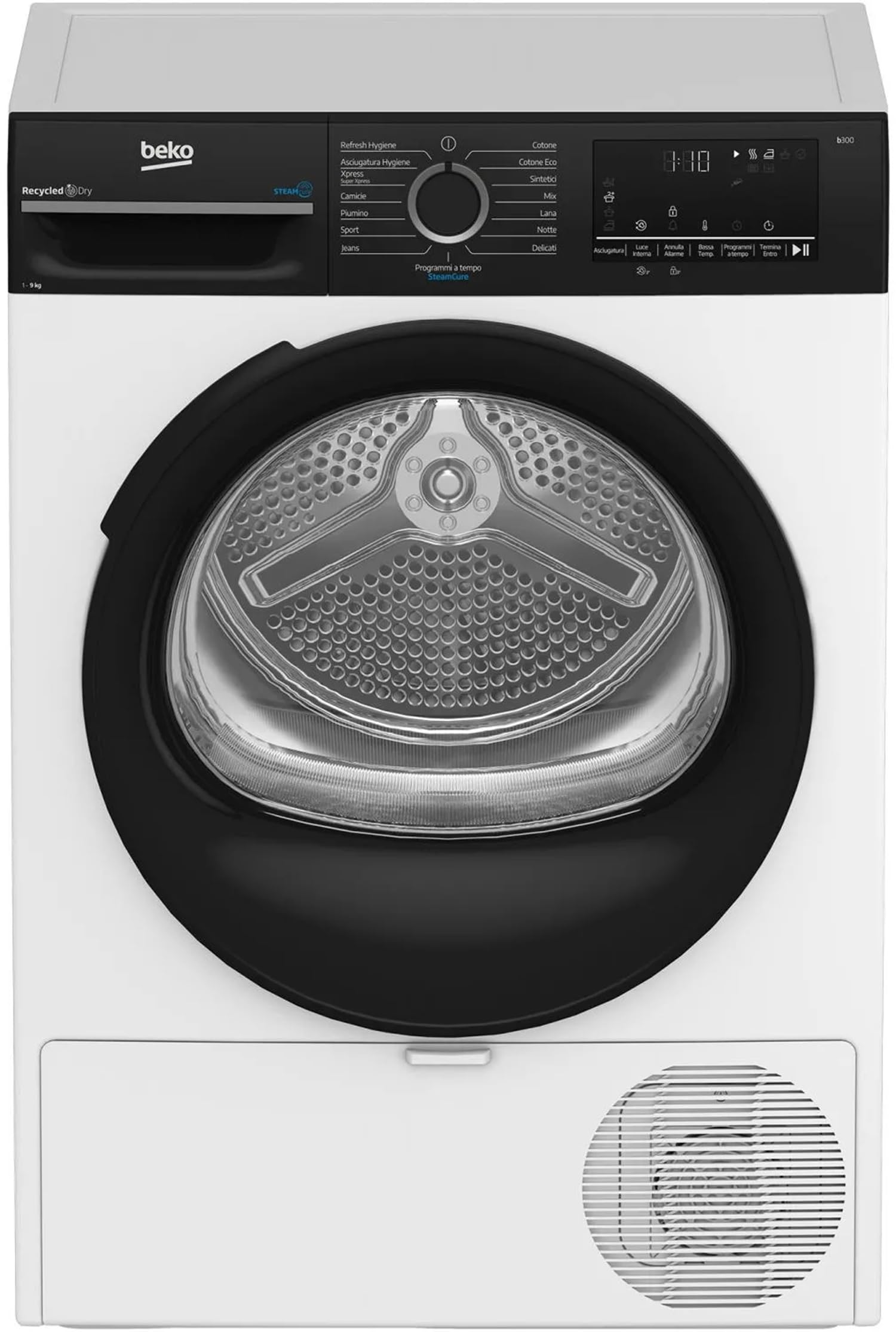 BMEPT491SBI - Secadora 9 kg, con bomba de calor, instalación libre, clase energética C