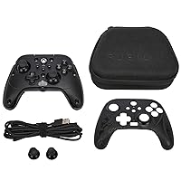 Vista 6 de PowerA Fusion Pro 3 Wired Controller with Dual Vibration, Trigger Locks, Advanced Gaming Buttons, and Storage Case for Xbox Series X S and PC