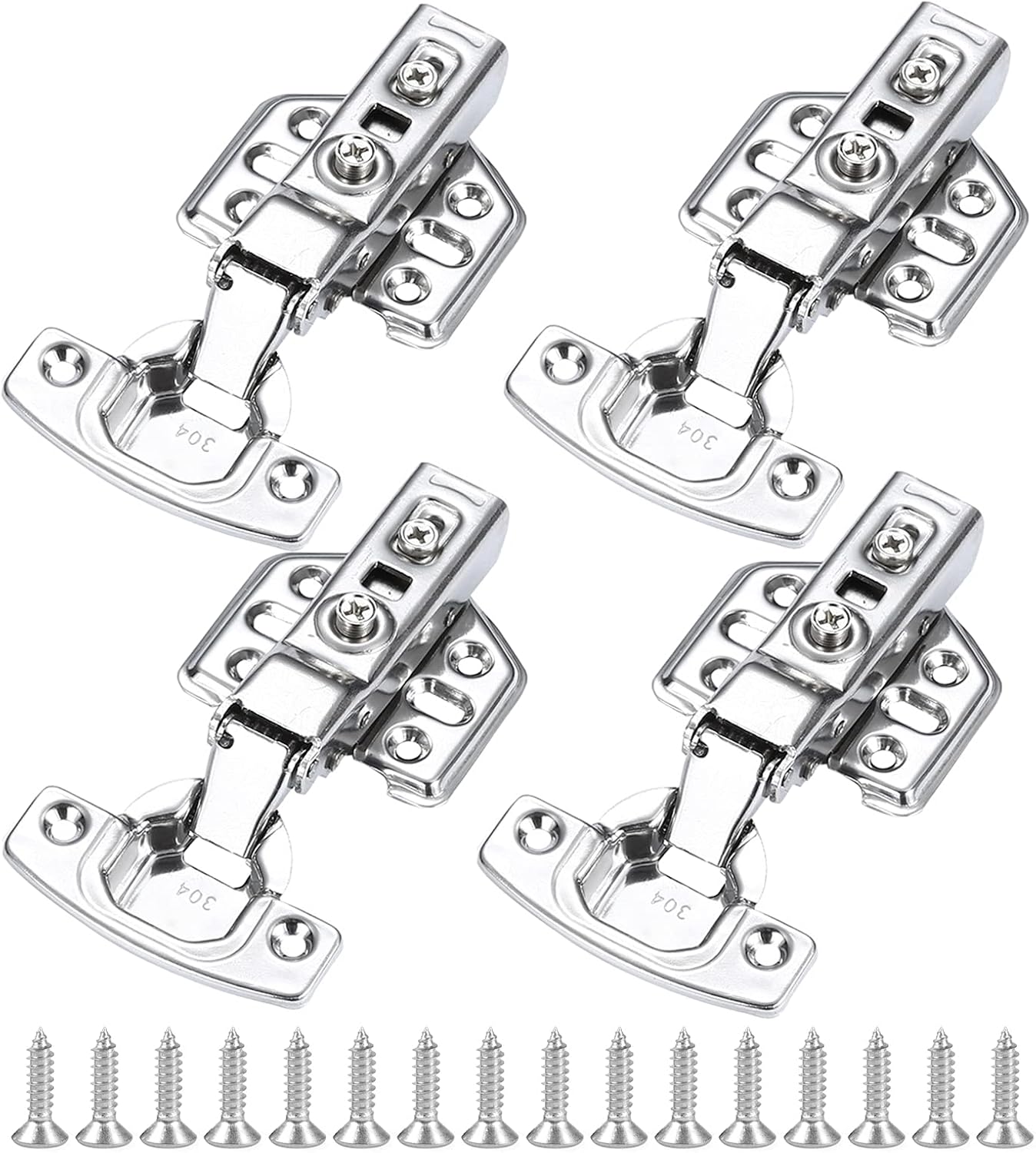 Door Hinges, Kitchen Soft Close Cupboard Hinges Reusable