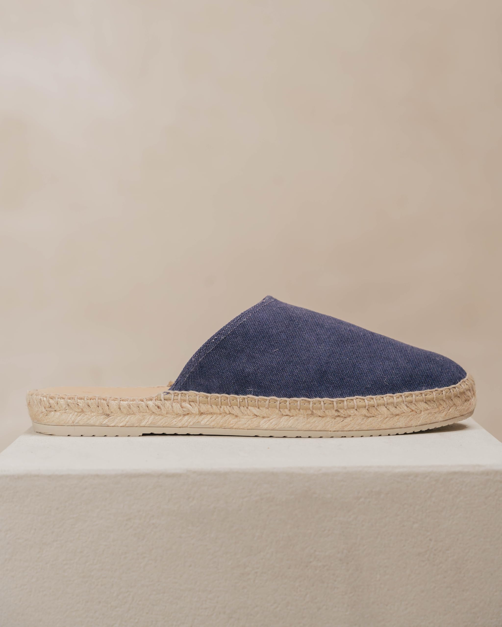 Bayona Ibiza — Mule Espadrille Homme Coton, Cousue Main en Espagne