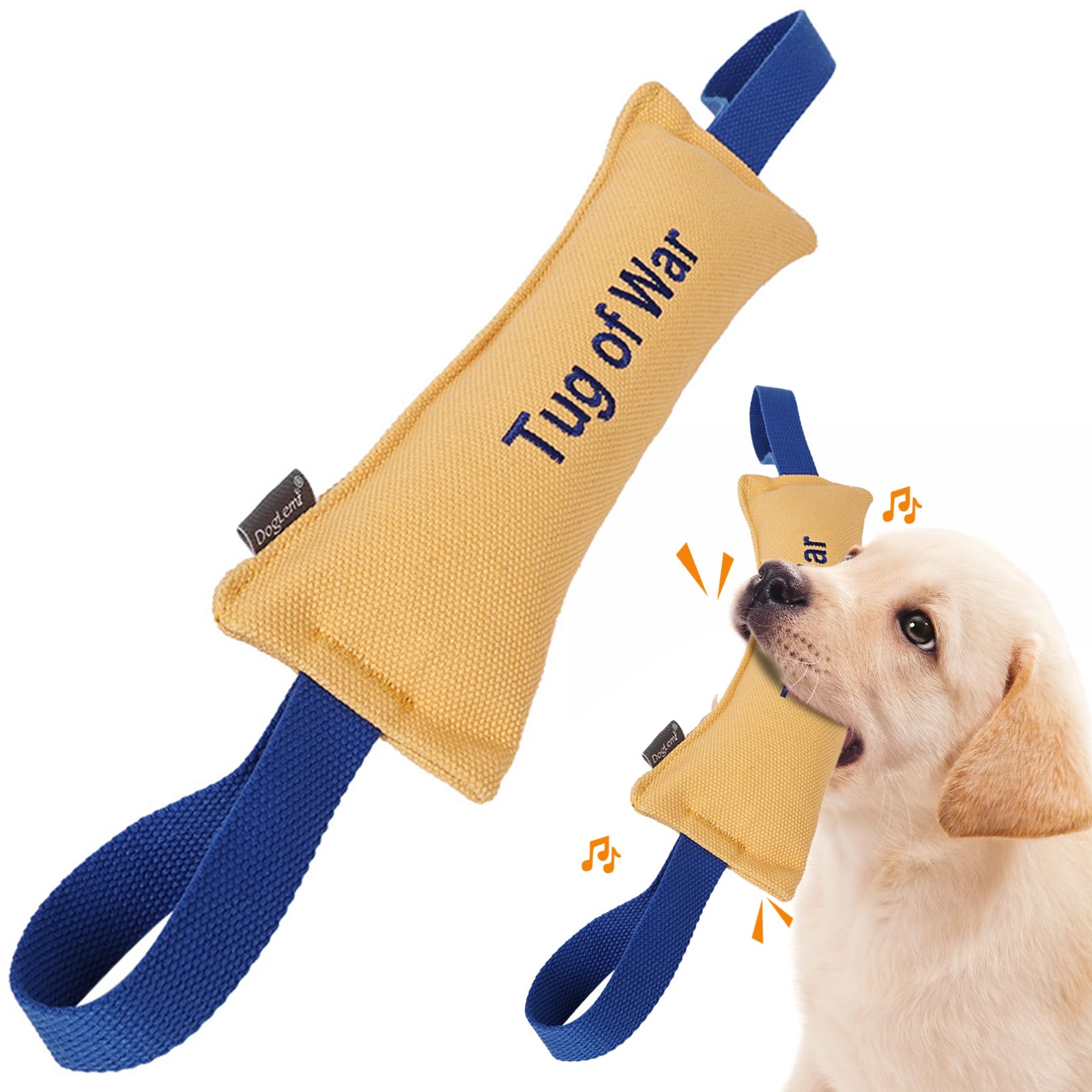 Boudin à mordre chien PETCUTE pour stopper les mordillements destructeurs d'objets avec son jute