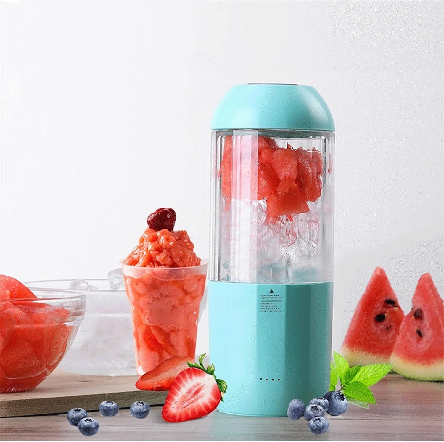Portable Blender Travel Juice Cup Food Mixing Juicer Machince with Updated Powerful Motor 2000mAh Rechargeable Battery