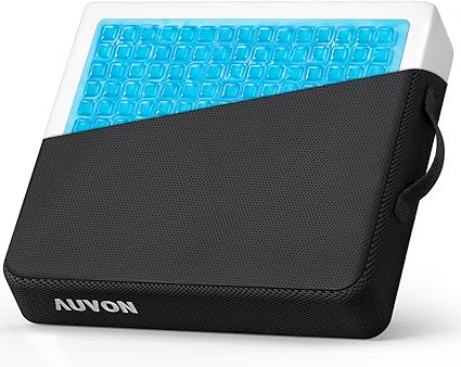 AUVON Cooling Gel Seat Cushion for Long Sitting, Memory Foam