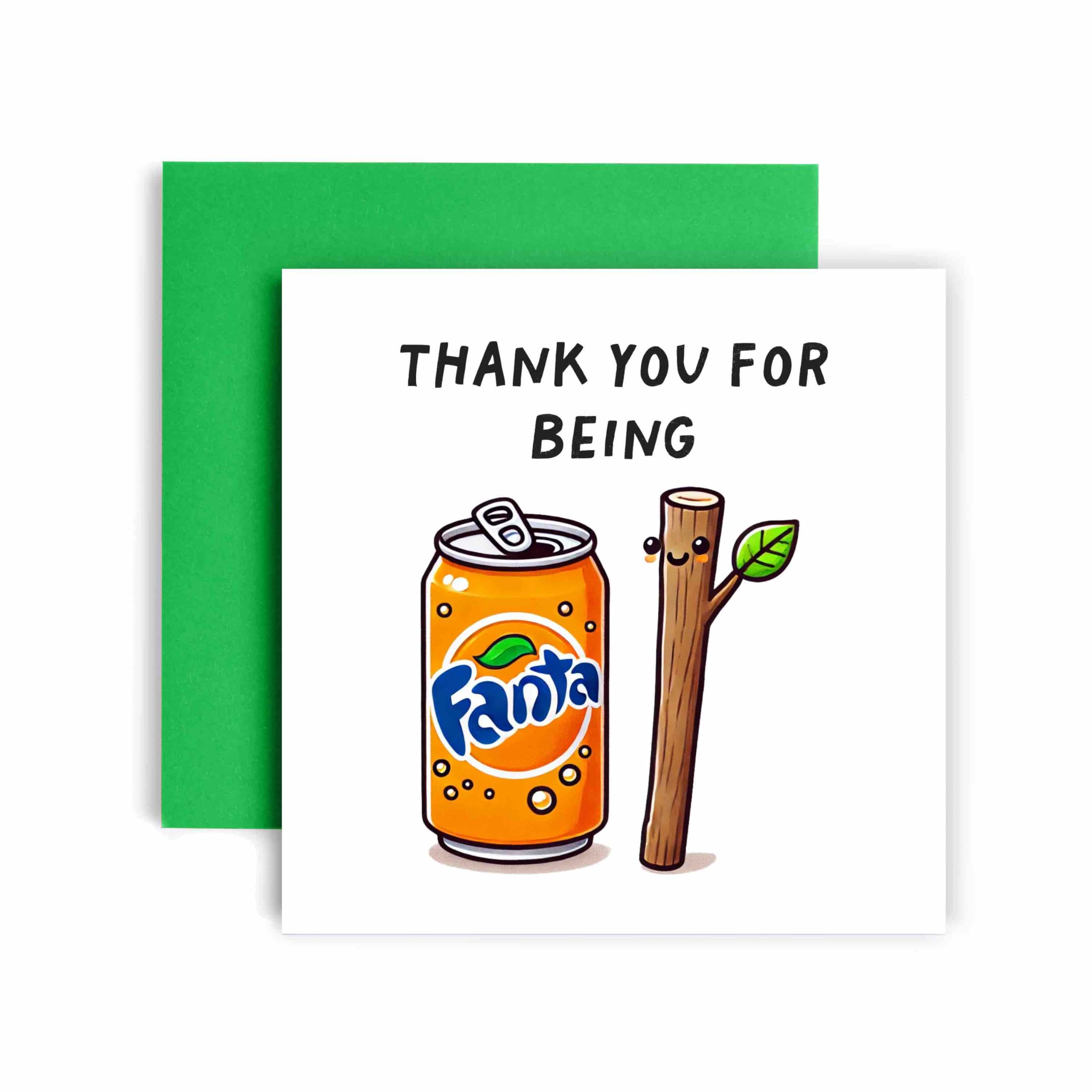 fantastics thankyouカード Huxters Funny Thank you for being Card Fantastick Thank you for