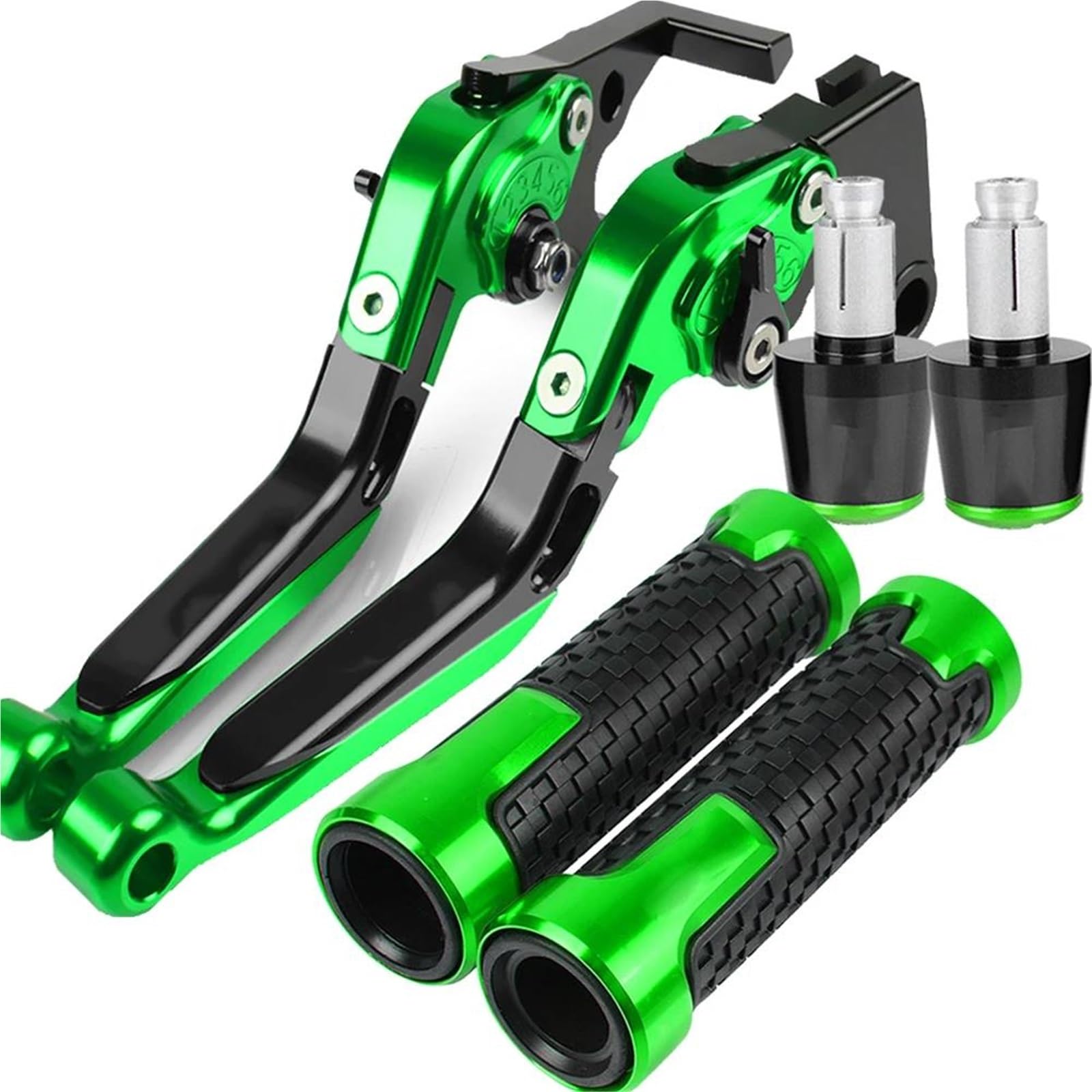 Kit Di Estensione Manubrio Per Leva Freno E Frizione Moto Per Per Z250 Per Z300 Per Z 250 300 2008-2019 Manubrio Leve Freno Regolabili Per Motociclette(Colore 1)