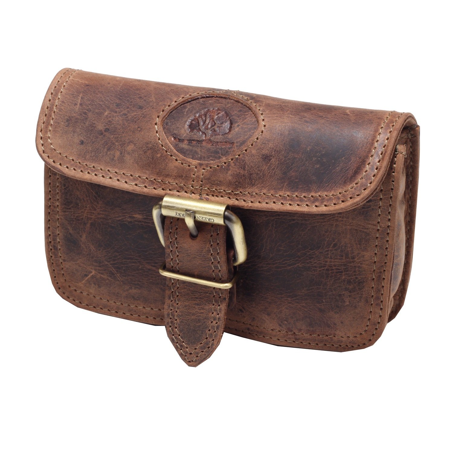 Green Burry Vintage Gürteltasche 327, Braun, one size