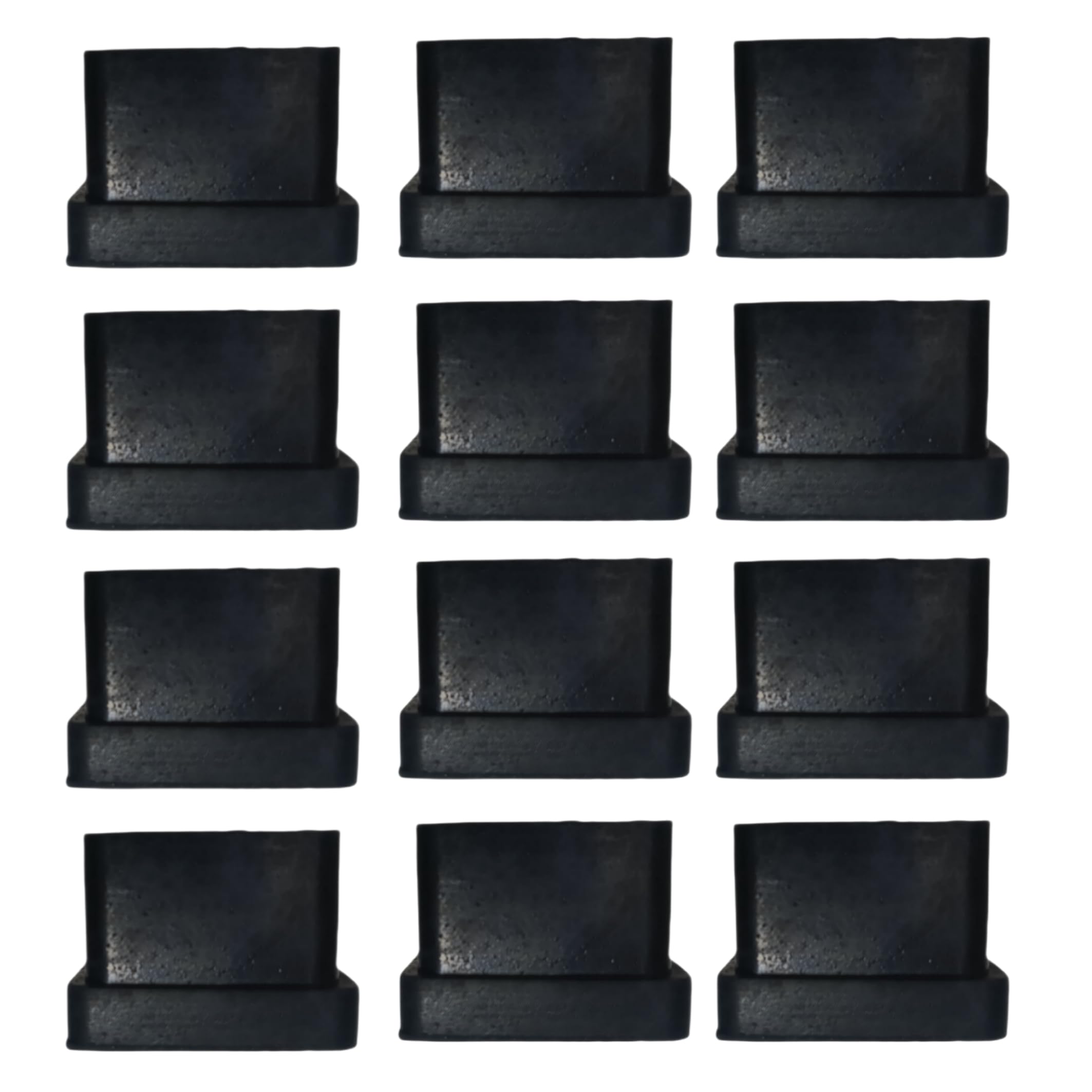 DEEPOOS Square Rubber Bush,1.25 Inch (30mm) Pad or Cap for Furniture - Black - (Pack of 12) (B0D3QSCN2V) Amazon Price History, Amazon Price Tracker