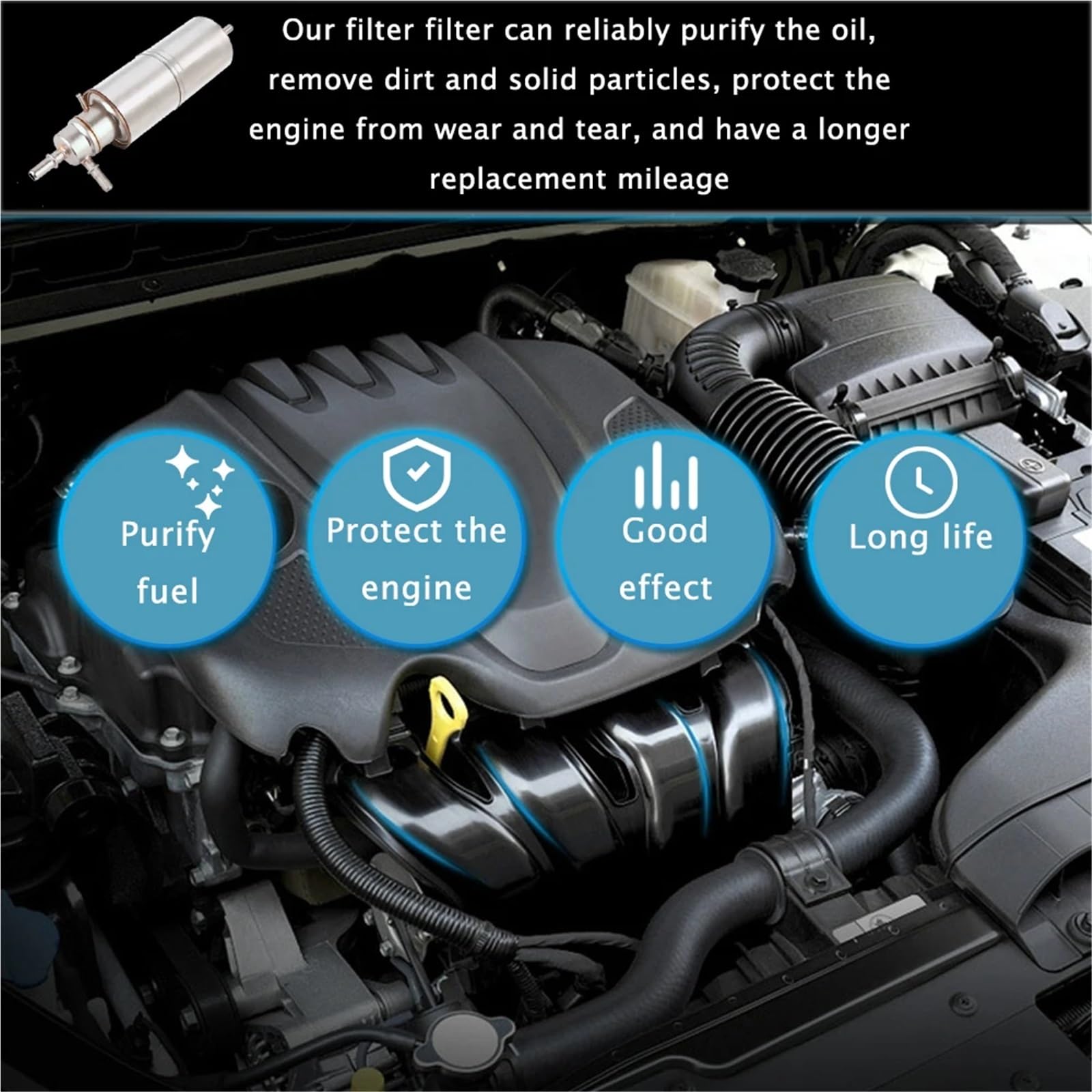 Filtro De Combustible Filtro de combustible para Mercedes Benz ML320, ML350, ML430, ML500, ML55 AMG W163 reemplazo