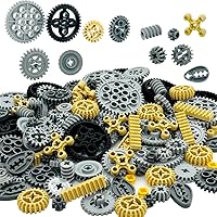 Vista 1 de Piezas Técnicas Ruedas Engranajes Bloques de construcción Accesorios Kit de piezas Juguetes de construcción Set para niños mayores de 6 años