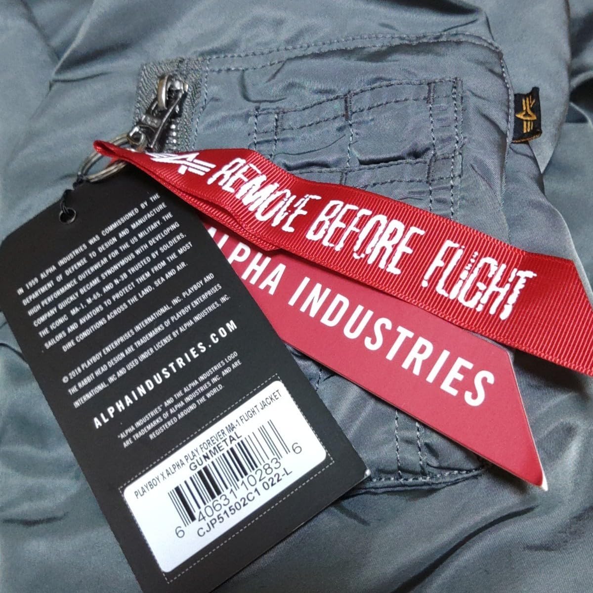 Amazon.co.jp: ALPHA INDUSTRIES×PLAYBOY アルファ×プレイボーイ