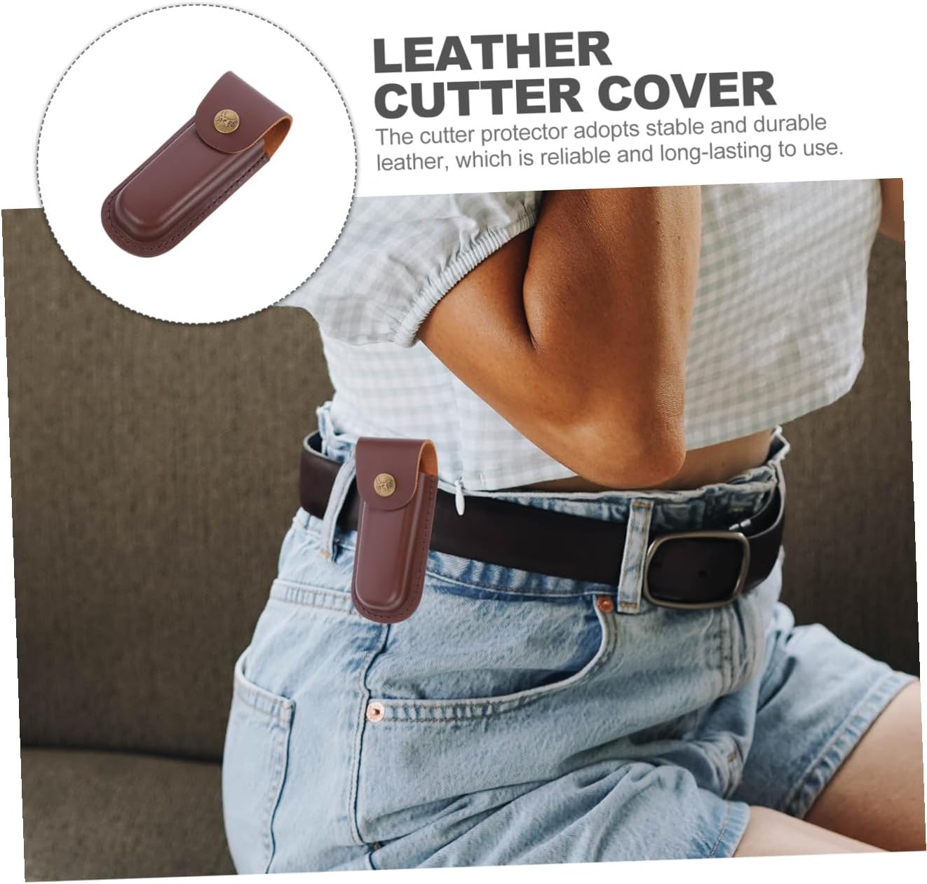 DOITOOL 5pcs Pouch Reusable Cutter Sleeve Cutters Protective Cover for Kitchen Portable Guard Practical for Outdoor Activities