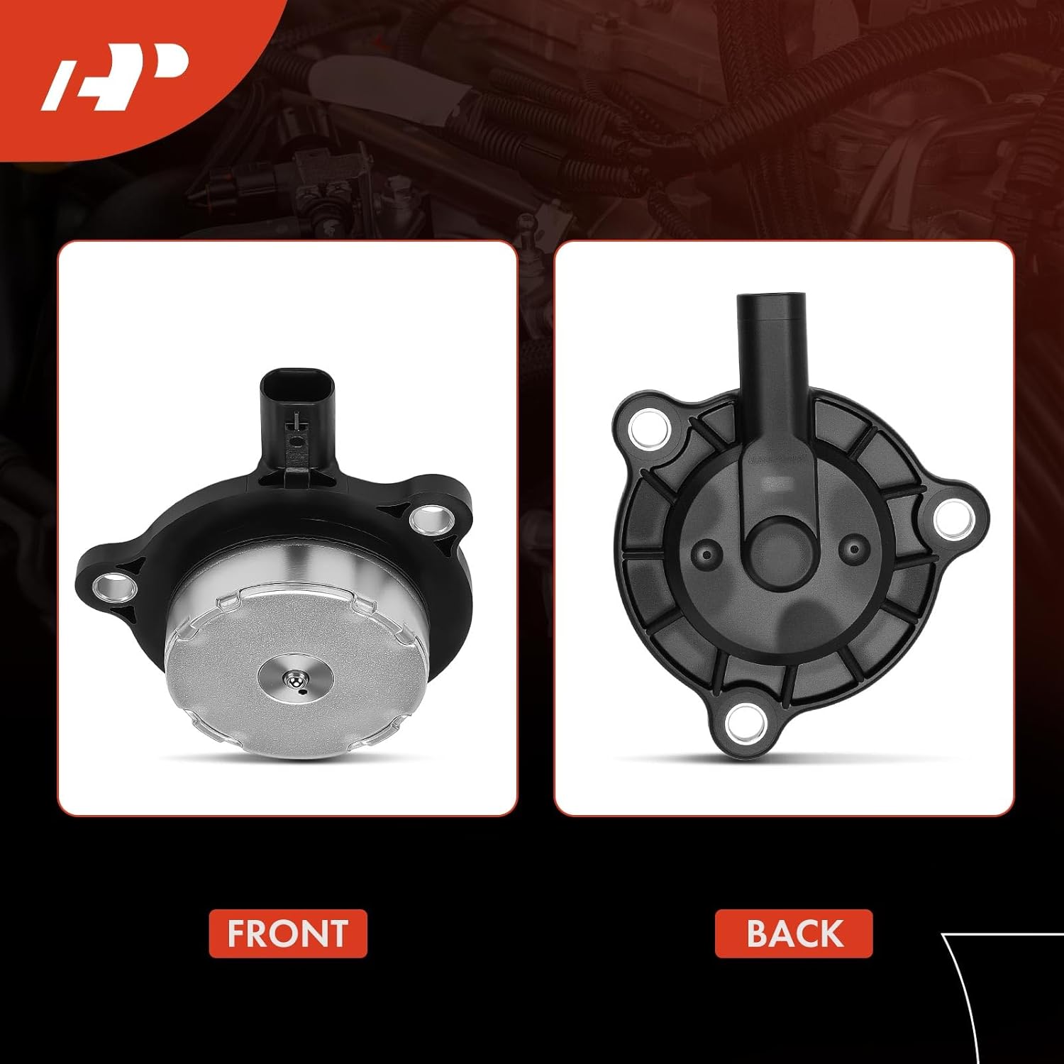 A-Premium Intake or Exhaust Engine Variable Valve Timing (VVT) Solenoid Compatible with Ram, Jeep, Dodge & Chrysler Models - 1500 Classic, Grand Cherokee, Wrangler, Charger, Journey, Town & Country
