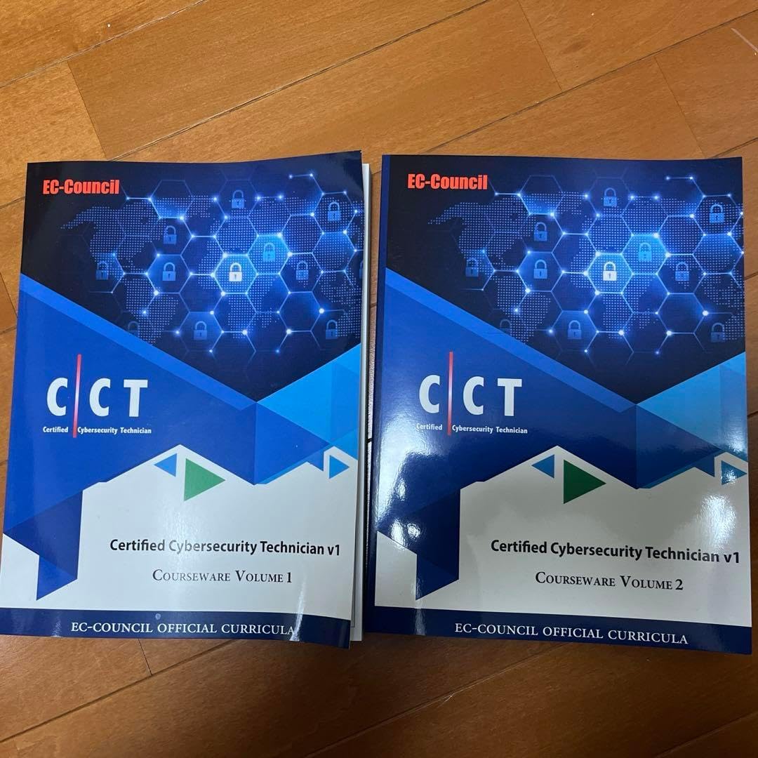 【新品未開封】EC-Council CCT テキスト 1 & 2 EC-Council CCT v1 EC-Council CCT v1 テキスト Volume1/Volume2