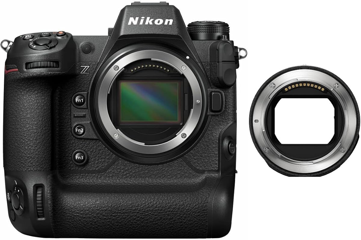 Nikon Z9 Mirrorless Camera with FTZ II Adapter Kit (2 Items) (Renewed)