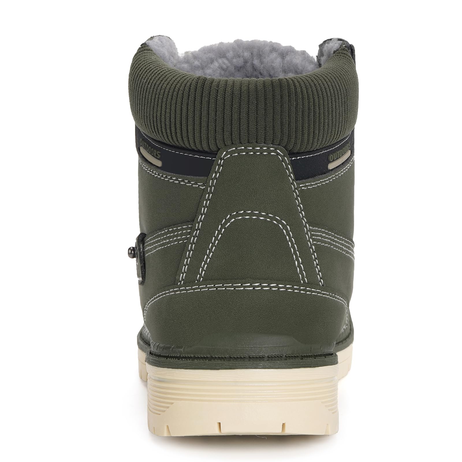 Stivali Uomo Donna Inverno Scarpe da Neve Caldi Snow Boots Impermeabili Stivaletti Pelliccia Stringate Outdoor