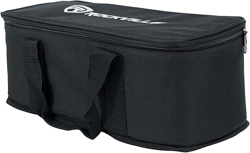 Miniatura 9 de Rockville MINI RF BAG - Funda de transporte para 5 luces MINI RF o IR, interior acolchado, divisores ajustables, perfecto para transporte y