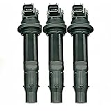 1/3PCS Ignition Coil Pack Compatible With MT09 MT-09 XSR900 TRACER 900 60TH Compatible With ANNIVERSARY FJ09 FZ09 2014-2020 1RC-82310-00-00 F6T574(Black)