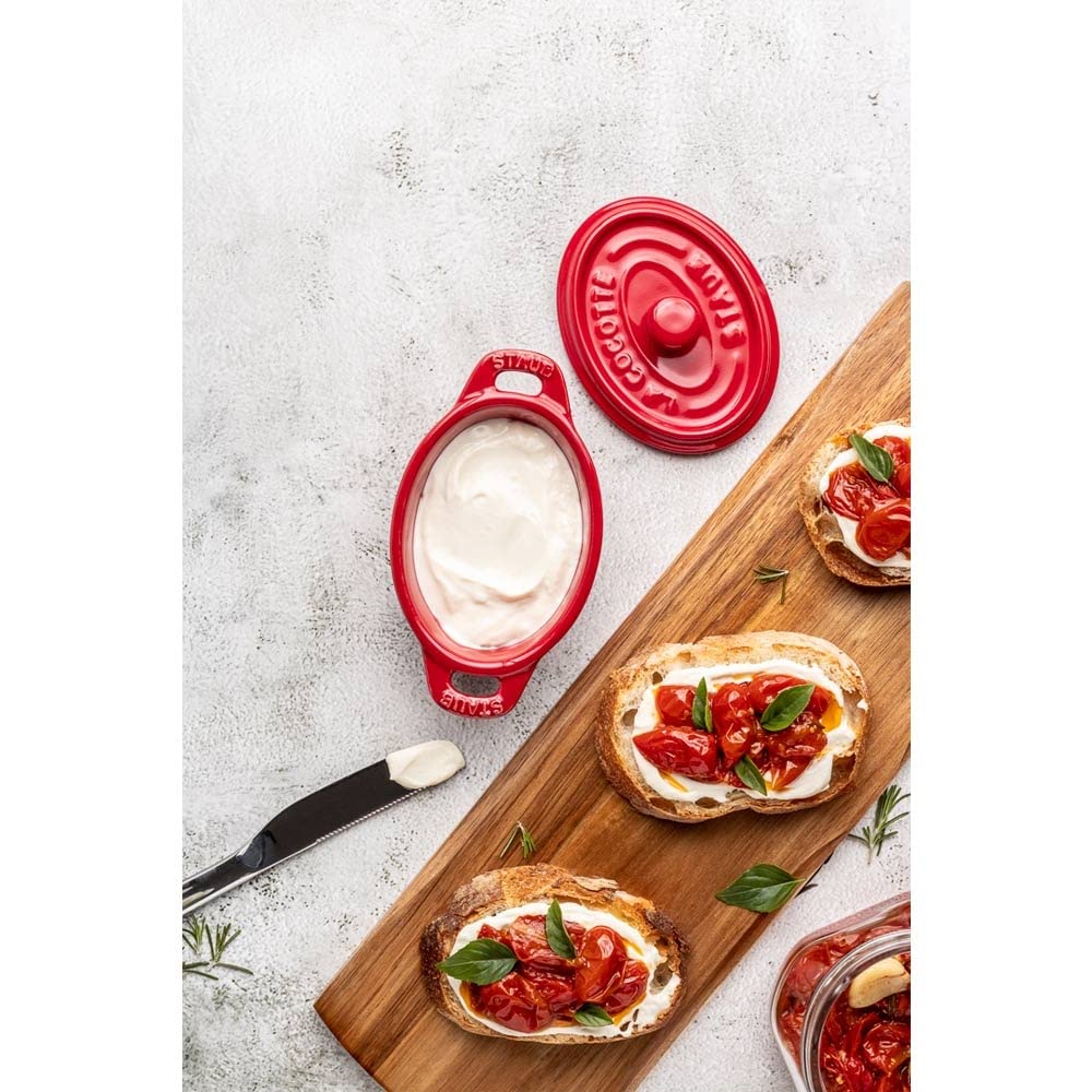 STAUB Mini Cocotte Ovalada cerámica