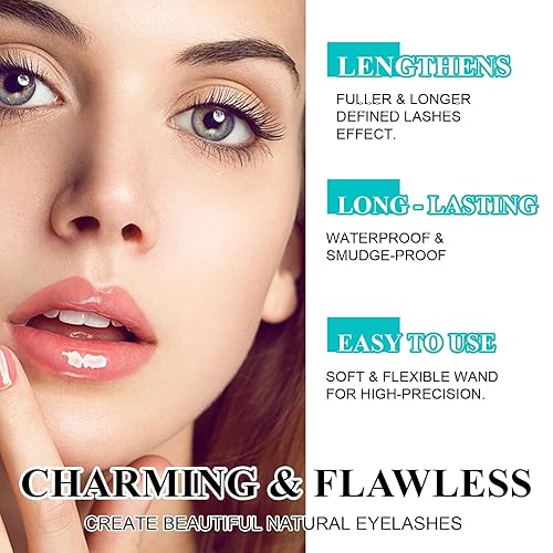 Miniatura 7 de Máscara de pestañas postizas de 0.38 onzas (2 unidades, efecto de pestañas falsas)