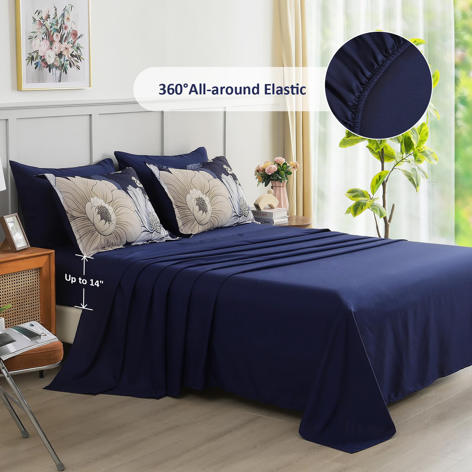 Xruibed DY04AB091163K7U-E Schmusetuch Set