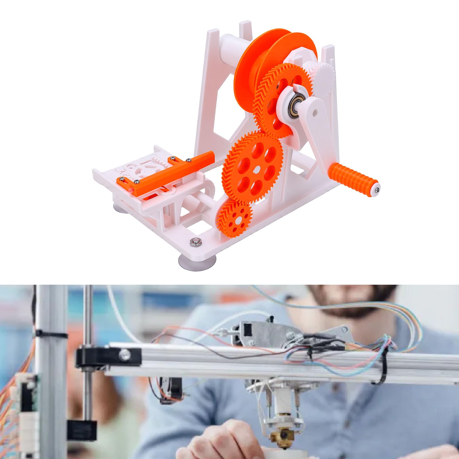 banapoy Nawijak Filamentu do Drukarek 3D, Szpula 1kg, PETG