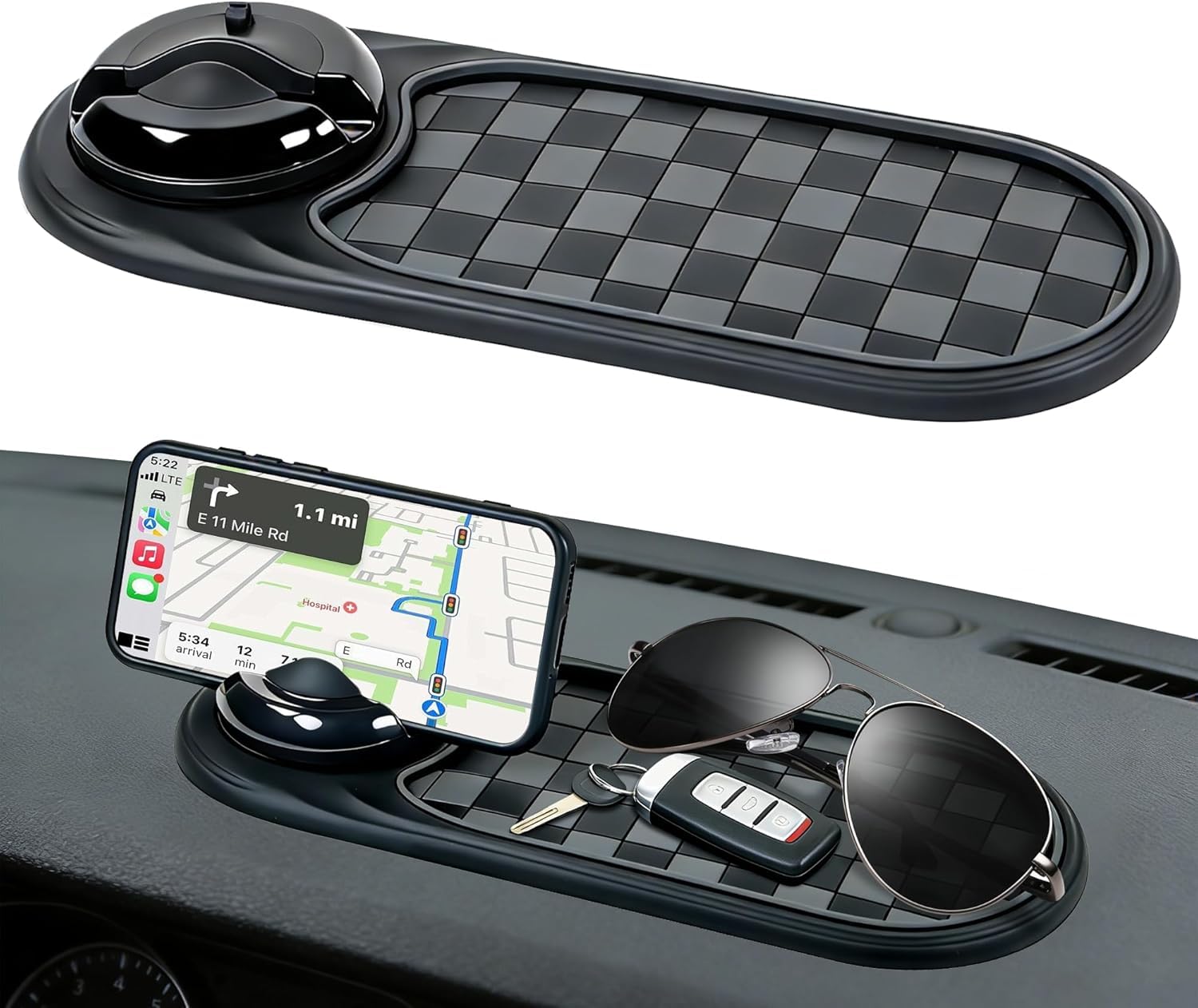 Tappetino Antiscivolo per Citroen C3 C4 C5 2017-2023