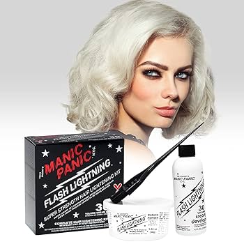 Amazon.com : MANIC PANIC Flash Lightning Hair Bleach Kit