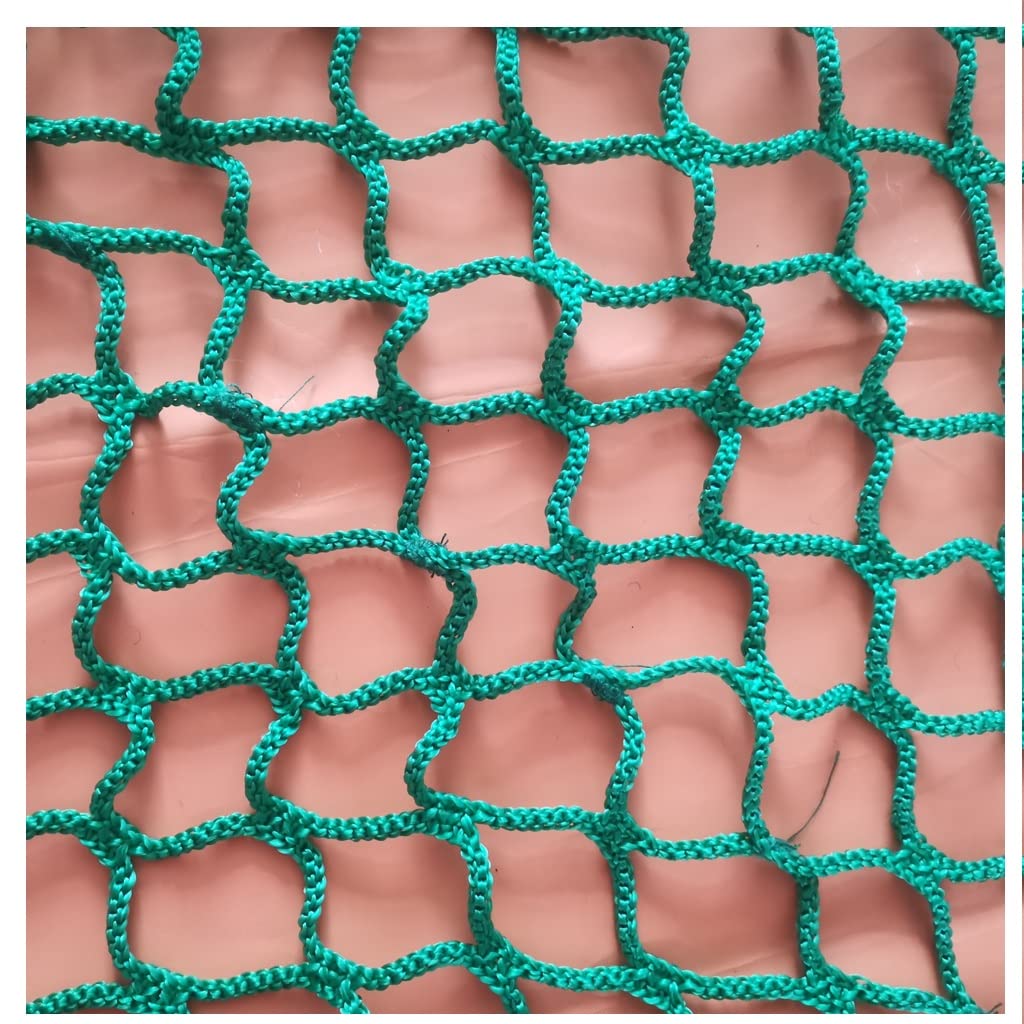 Filet de chargement vert en maille de 5mm pour sécuriser