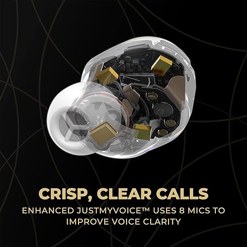 Vista 8 de Technics Auriculares Bluetooth inalámbricos de alta fidelidad prémium con cancelación de ruido avanzada, conectividad multipunto de 3 dispositivos