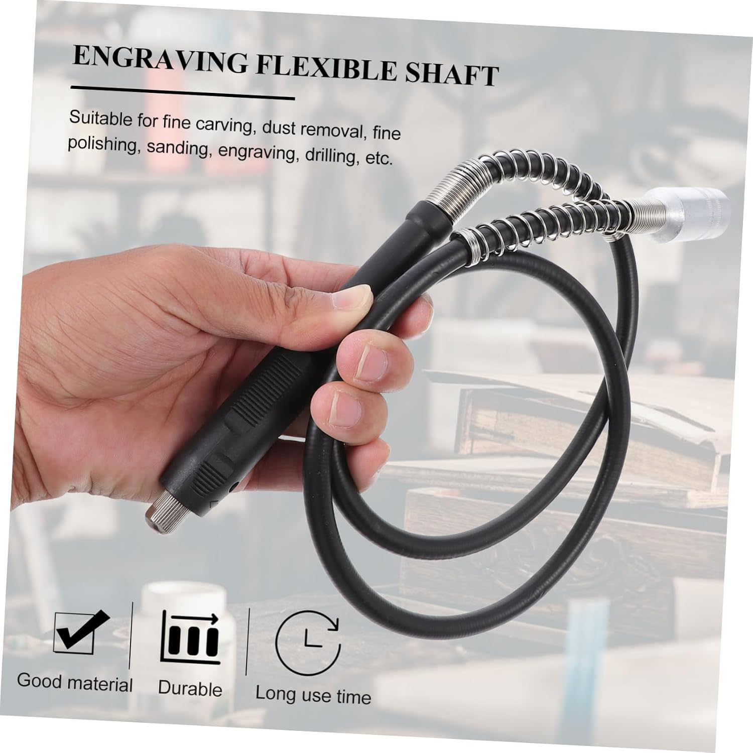 Machine Flexible Shaft Extension Flexible Extension Bar for Drill and Engraving