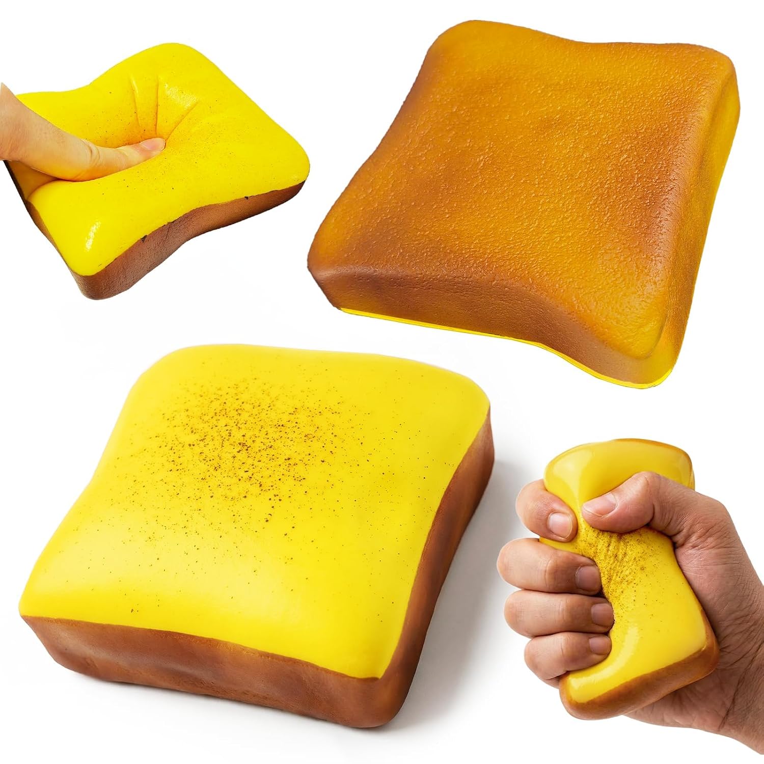 Bread Squishy Slow Squishies, Slow Rising Fidget Toy,Squeeze Cheese ...