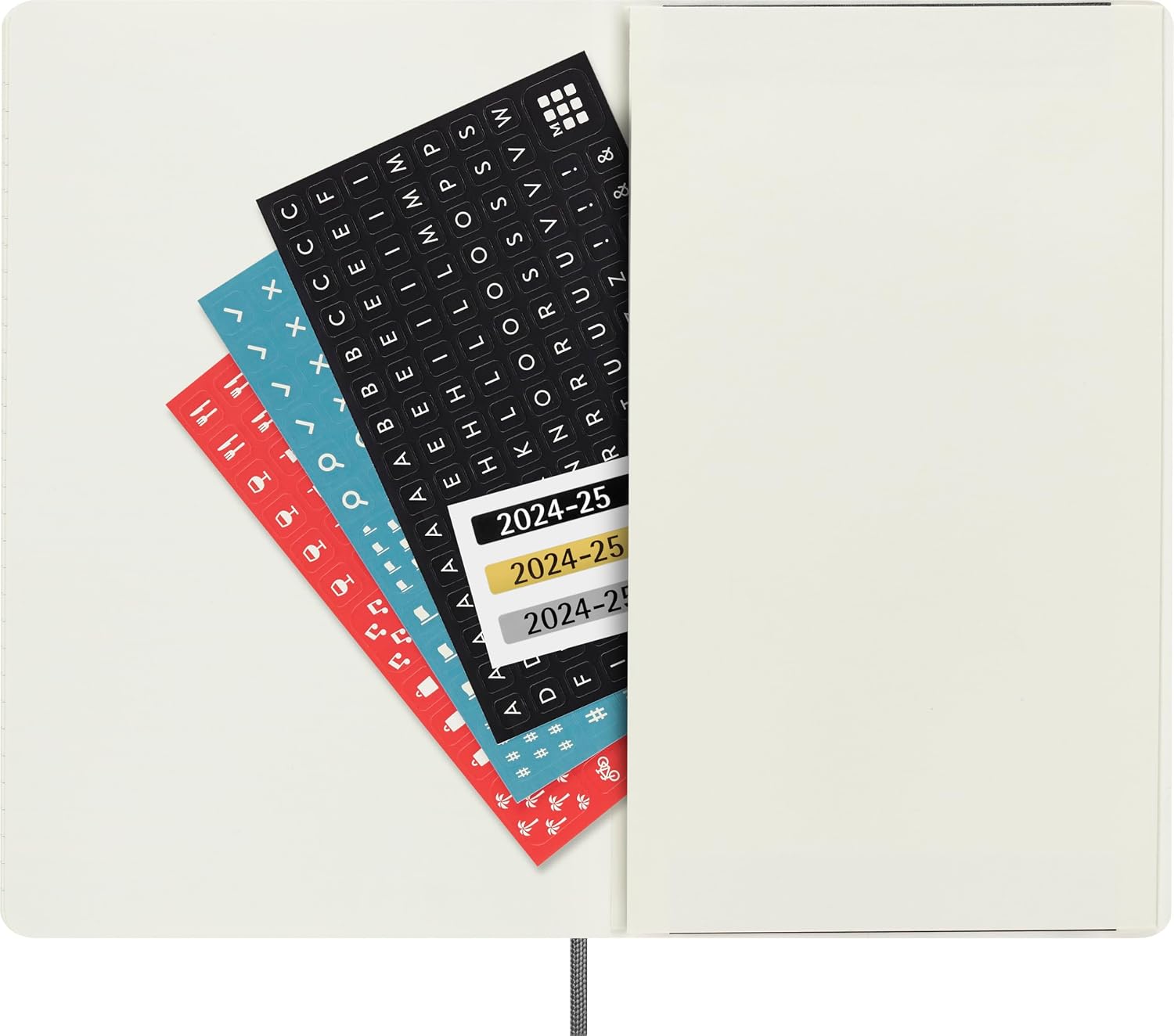 Moleskine Classic 18 Month 2024-2025 Daily Planner, Soft Cover, Large (5" x 8.25"), Black, 608 pages