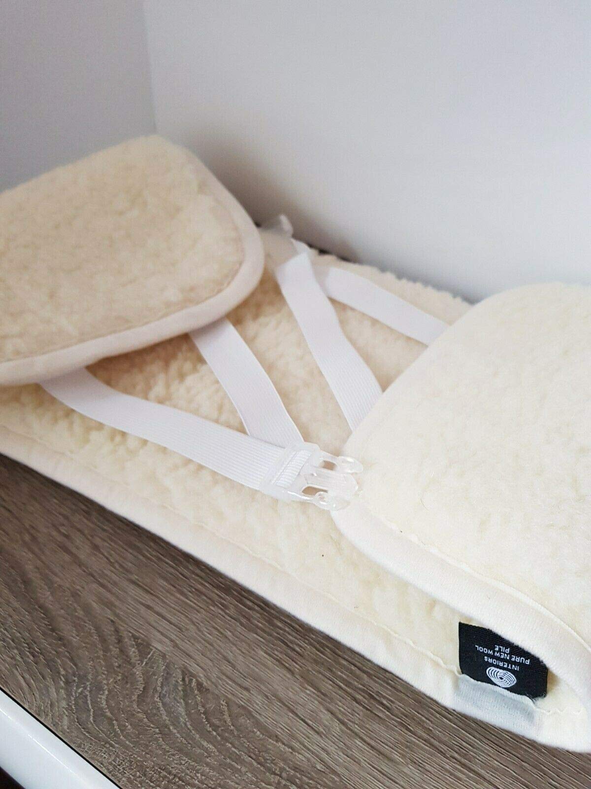 Merino Wool Ceinture chauffante pour le dos - Soutien thermique contre les rhumatismes et les douleurs du dos - Parfait pour un cadeau - Produit naturel - Qualité médicale - Unisexe - Ceinture lombaire thermique en laine mérinos - Pour soulager les douleu